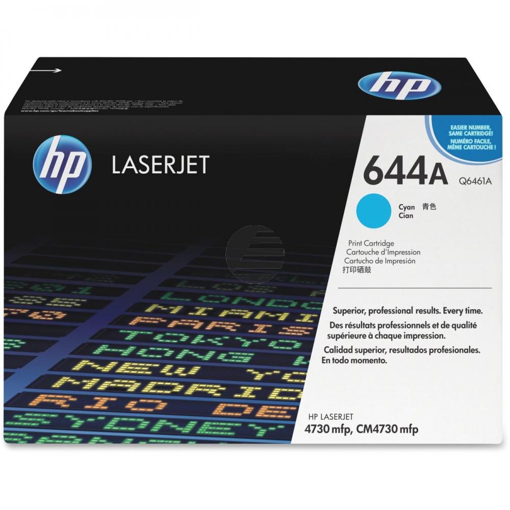 HP Toner-Kartusche cyan (Q6461A, 644A)