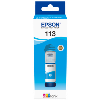 Epson Tintennachfüllfläschchen cyan (C13T06B240, 113)