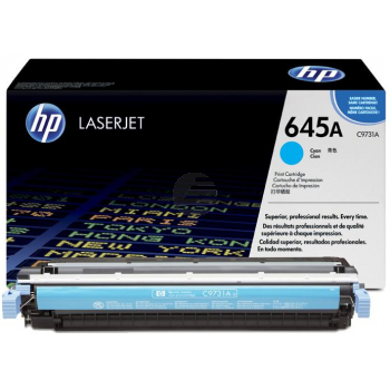 HP Toner-Kartusche cyan (C9731A, 645A)