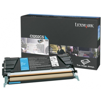 Lexmark Toner-Kartusche cyan (C5202CS)