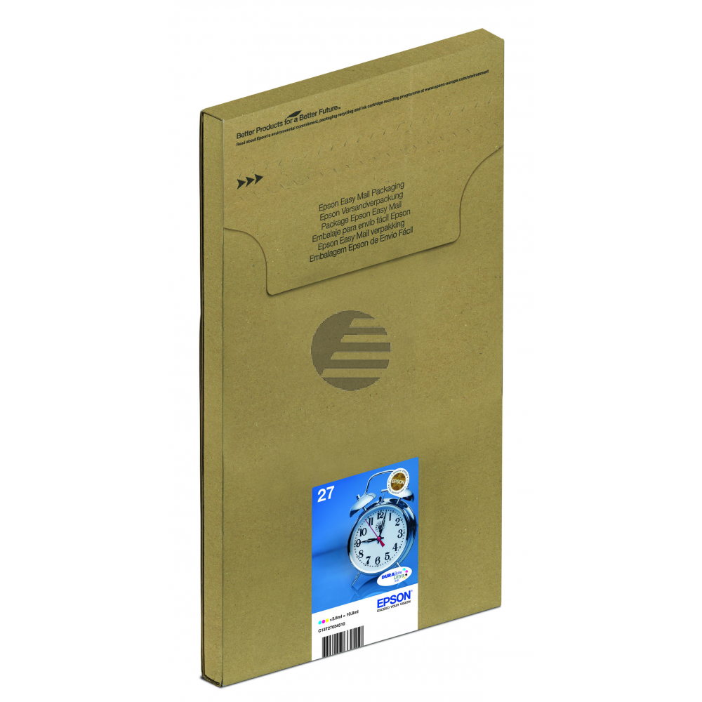 Epson Tintenpatrone (EasyMail) gelb, magenta, cyan (C13T27054510, T2705)