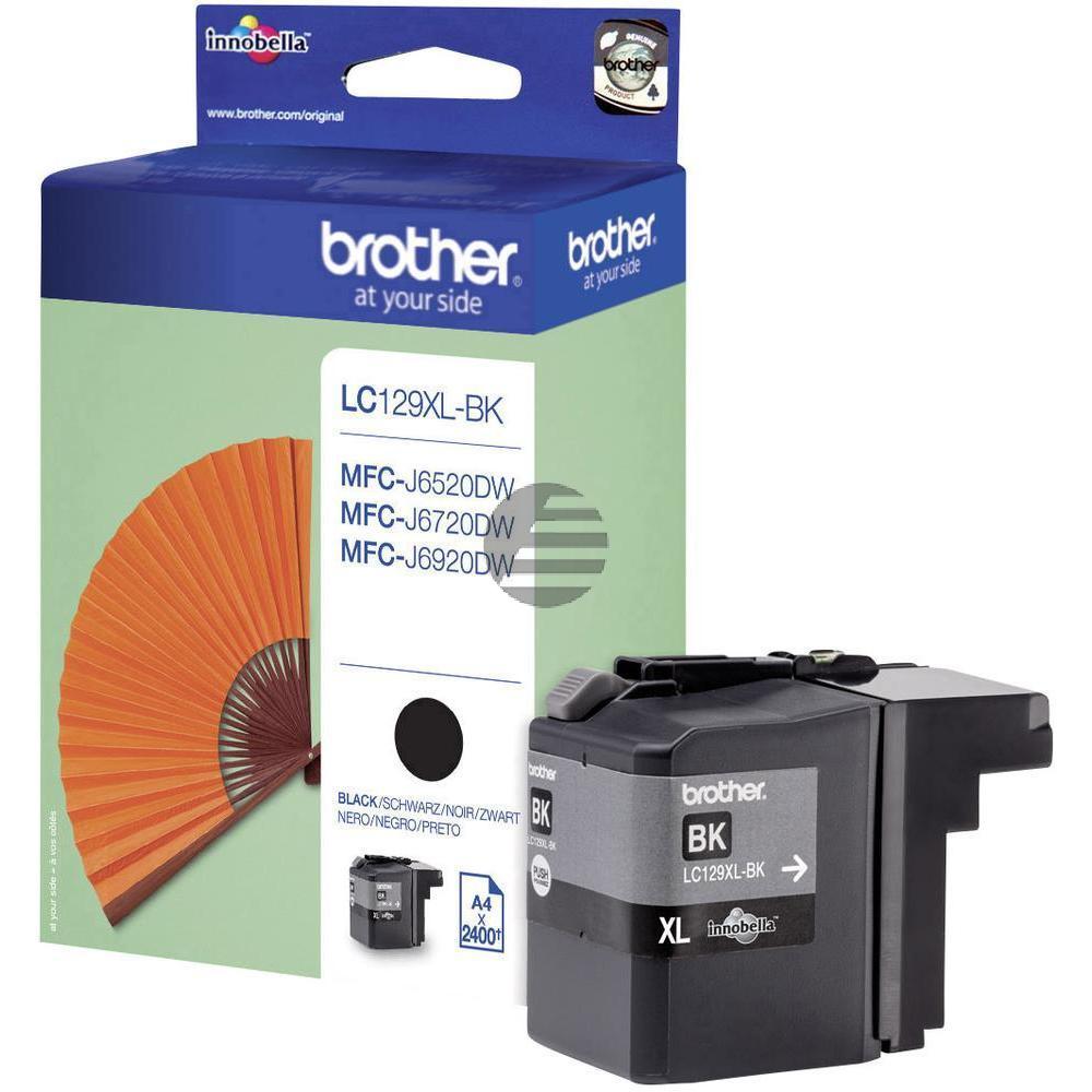 Brother Tintenpatrone schwarz HC (LC-129XLBK)