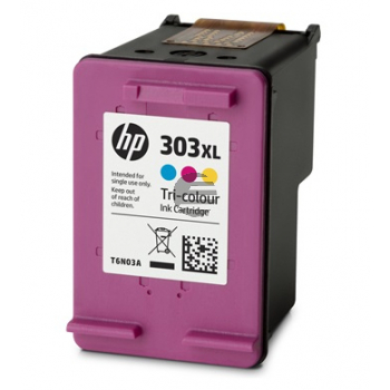 HP Tintendruckkopf cyan/magenta/gelb HC (T6N03AE#ABE, 303XL)