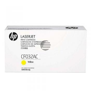 HP Toner-Kartusche Contract (nur für Vertragskunden) gelb (CF032AC, 32AC)