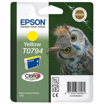 Epson Tintenpatrone gelb (C13T07944010, T0794)