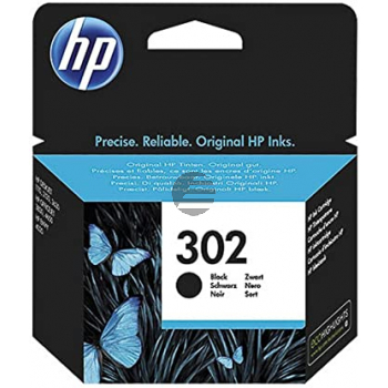 HP Tintendruckkopf schwarz (F6U66AE#ABE, 302)