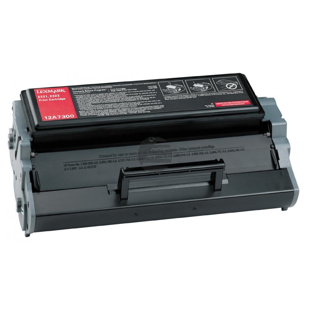Lexmark Toner-Kartusche schwarz (12A7300)