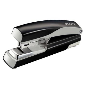Leitz Heftgerät 5505 schwarz Flat-Clinch manuell 3,0 mm/30 Blatt 24/6 26/6