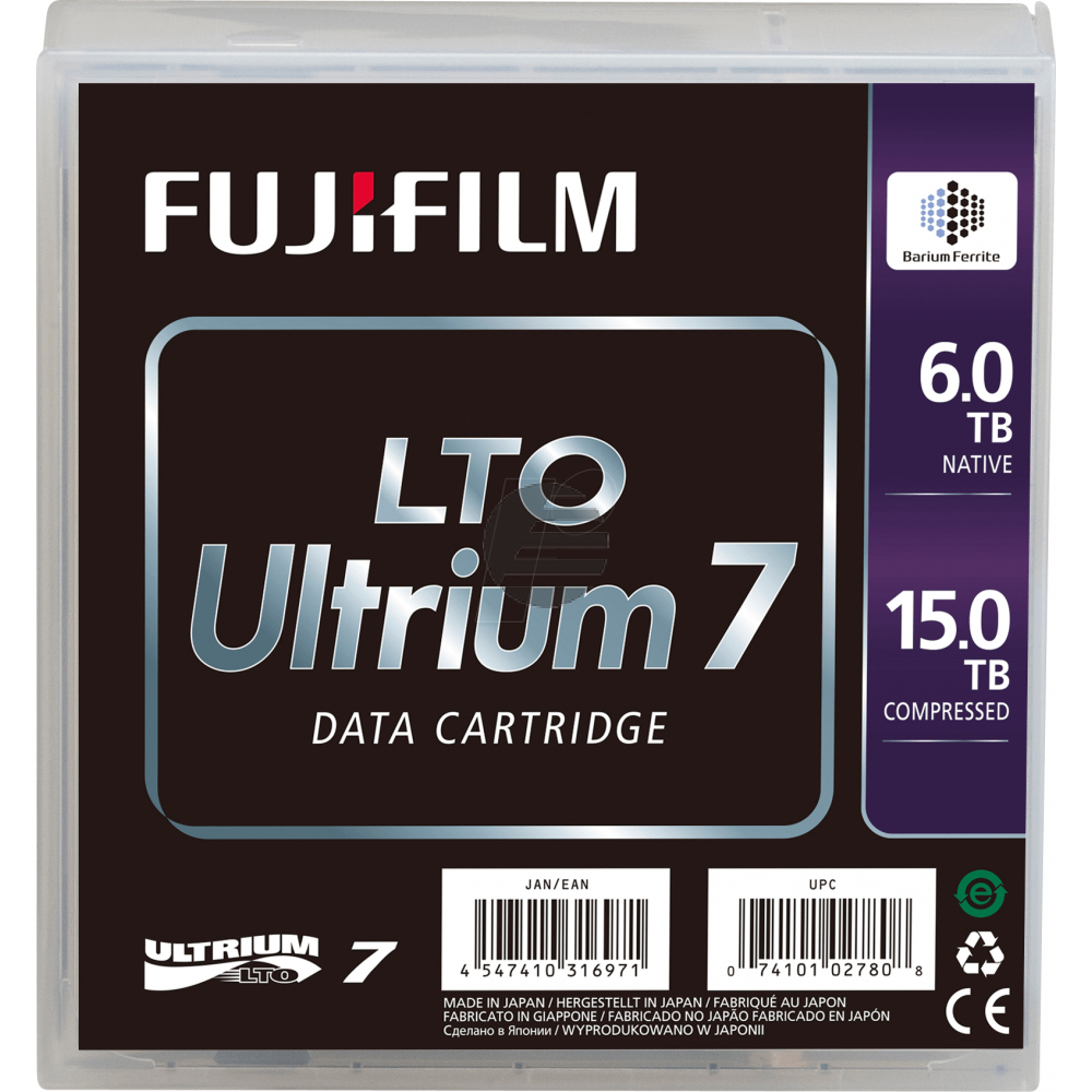 16456574 FUJI DC ULTRIUM7 LTO7 ohne Label 6-15TB