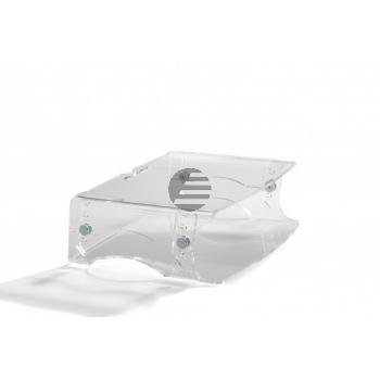 BNEQR130 BAKKER MONITORSTAENDER Q-Riser 130 transparent