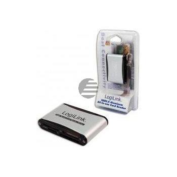 LogiLink Cardreader USB 2.0 extern Alu