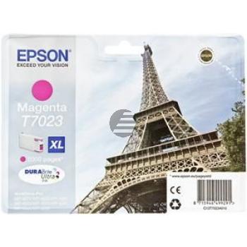 Epson Tintenpatrone magenta HC (C13T70234010, T7023)