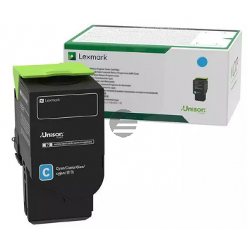 Lexmark Toner-Kit Contract (nur für Vertragskunden) cyan (78C2XCE)