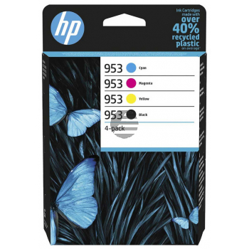 HP Tintenpatrone gelb, magenta, schwarz, cyan (6ZC69AE, 953)