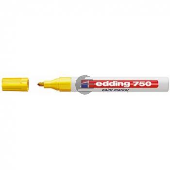 edding 750 Lackmarker gelb Rundspitze 2-4 mm