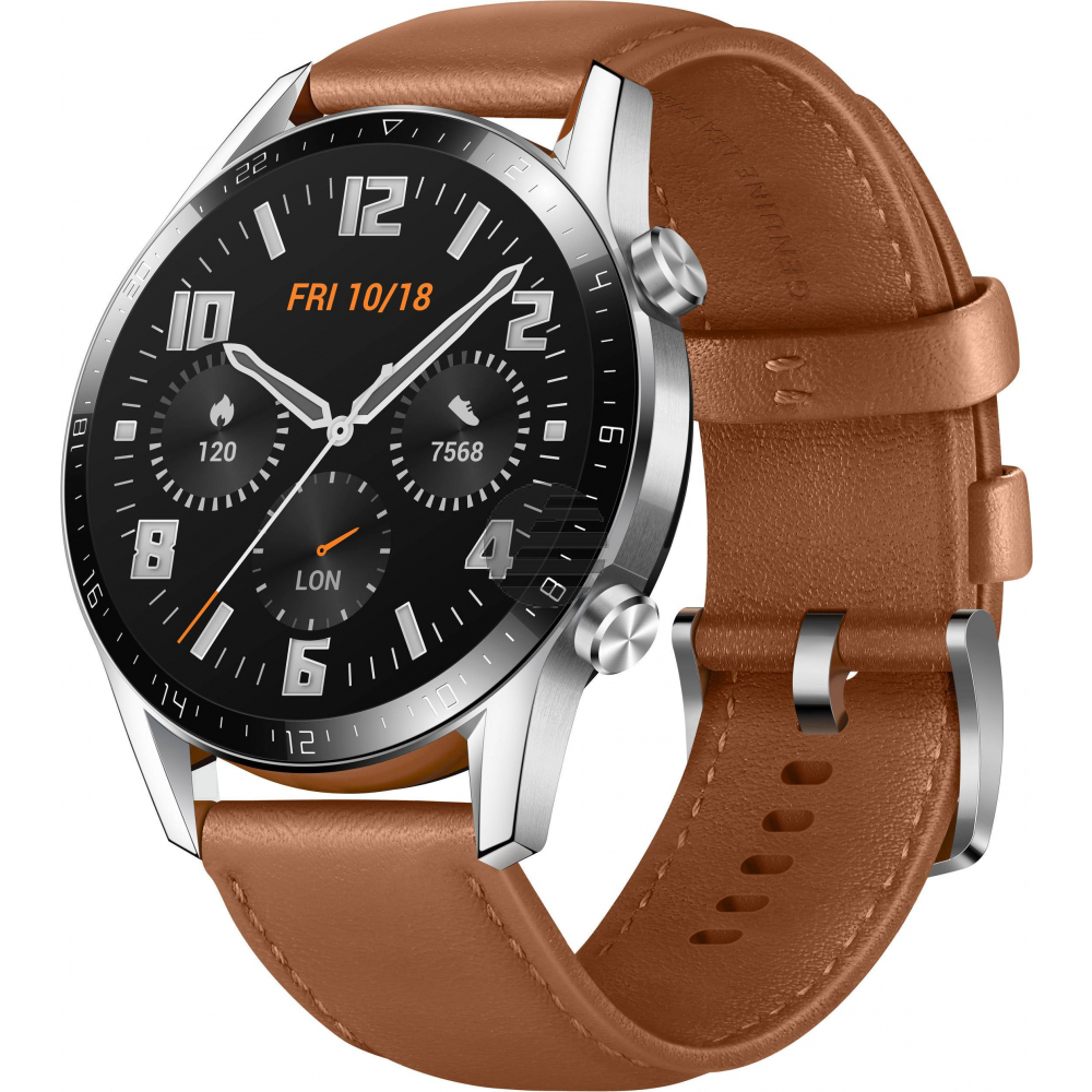 HUAWEI Watch GT 2, 46 mm, Classic Edition, classic brown