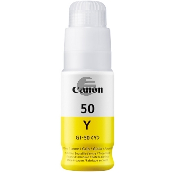 Canon Tintennachfüllfläschchen gelb (3405C001, GI-50Y)