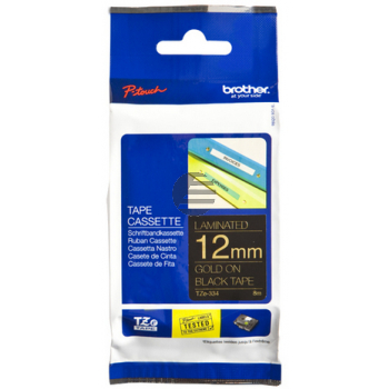 Brother Schriftbandkassette schwarz/weiß (TZE-334)