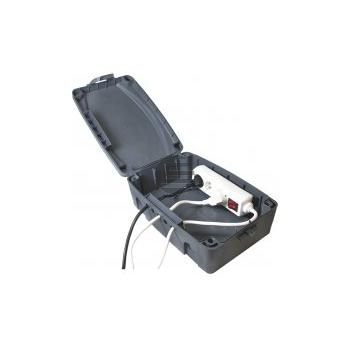 LogiLink wetterfeste Außen-Elektronikbox IP54, grau