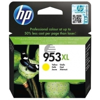 HP Tintenpatrone gelb HC (F6U18AE#BGY, 953XL)