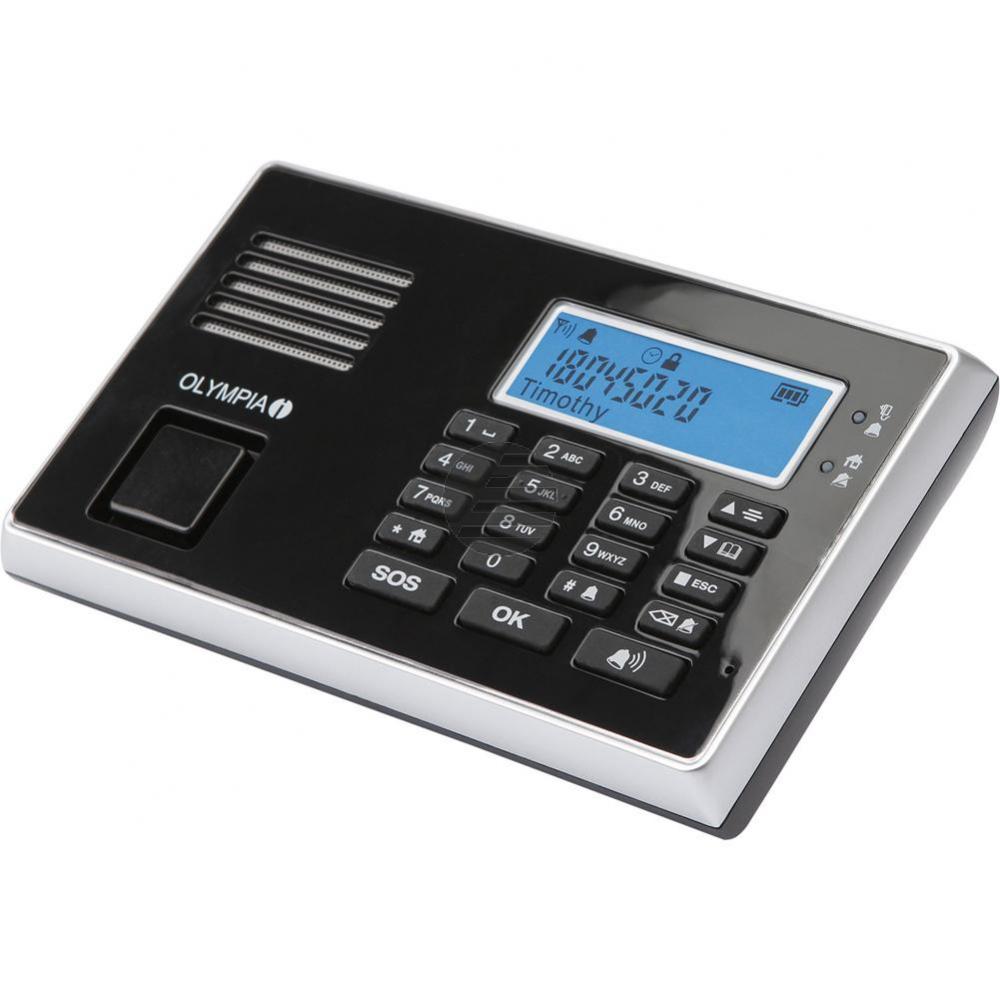 OLYMPIA ALARMANLAGE PROTECT 9030 GSM 5903 Notruf-/Freisprechfunktion drahtlos