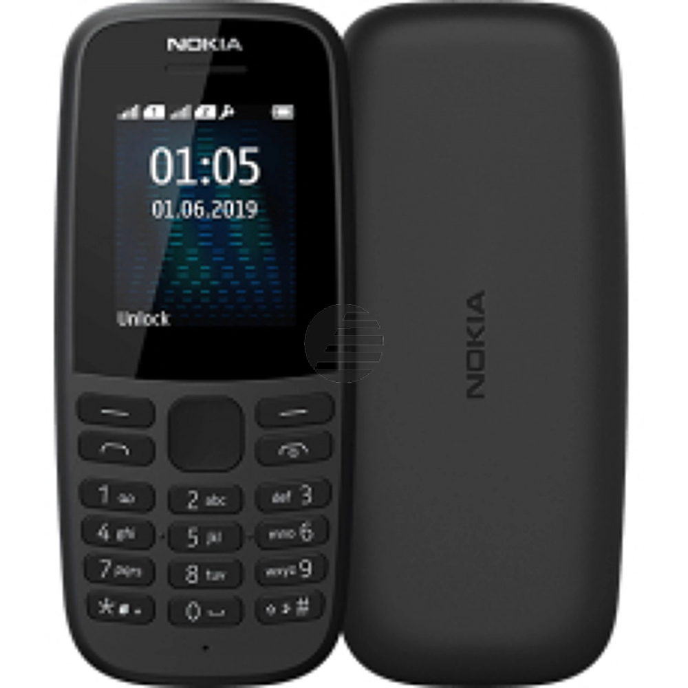 Nokia 105 Dual-SIM (2019) black