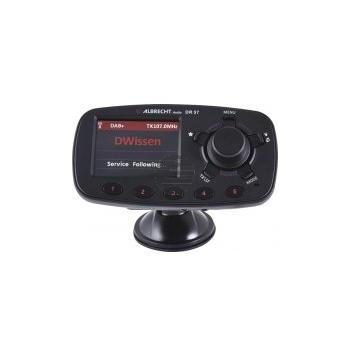 Albrecht DR 57 DAB+ Autoradio-Adapter mit Bluetooth, schwarz