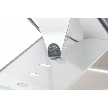 BNEQ220 BAKKER NOTEBOOKSTAENDER Ergo Q220 silber Aluminium BNEQ220 BAKKER NOTEBOOKSTAENDER Ergo Q220 silber Aluminium