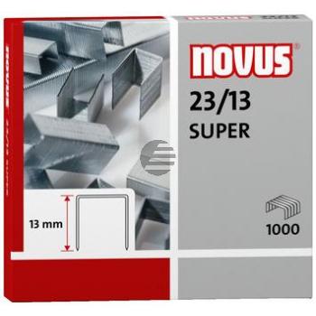 Novus Heftklammern 23/13 Super Inh.1000