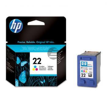 HP Tintendruckkopf cyan/magenta/gelb (C9352AE/SF, 22)