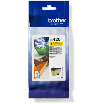 Brother Tintenpatrone gelb (LC-426Y)