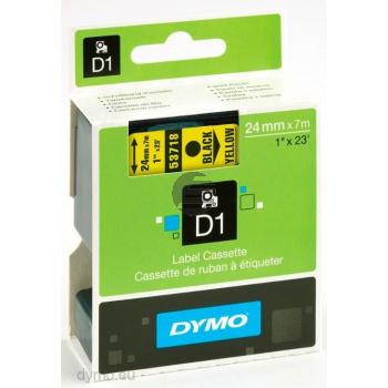 Dymo Schriftbandkassette schwarz/gelb (S0720980)
