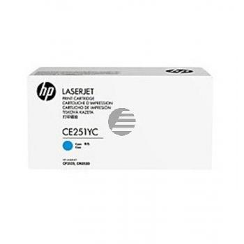 HP Toner-Kartusche Contract (nur für Vertragskunden) cyan (CE251YC)