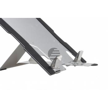 BNEFT270 BAKKER NOTEBOOKSTAENDER Flex Top 270 lichtgrau Kunststoff BNEFT270 BAKKER NOTEBOOKSTAENDER Flex Top 270 lichtgrau Kunststoff