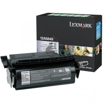 Lexmark Toner-Kartusche Prebate speziell für Etiketten schwarz (12A5849)
