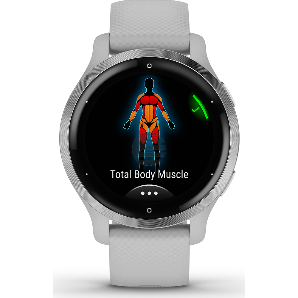 Garmin Venu 2S Smartwatch, hellgrau/silber Garmin Venu 2S Smartwatch, hellgrau/silber