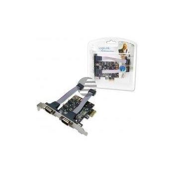 LogiLink PCI Express Schnittstellenkarte Seriell 2x