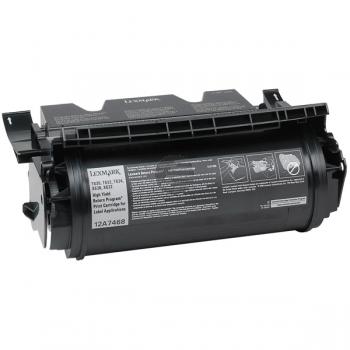 Lexmark Toner-Kartusche Prebate speziell für Etiketten schwarz (12A7468)