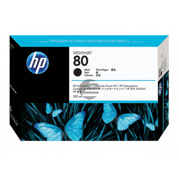 HP Tintenpatrone schwarz (C4871A, 80)