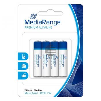 MEDIARANGE PREMIUM MICRO BATTERIEN (4) MRBAT101 L03 Alkaline AAA 1,5V