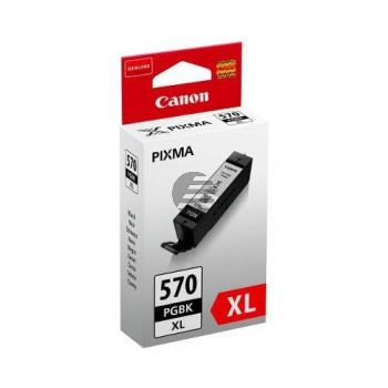 Canon Tintenpatrone 2 x photo schwarz HC (0318C007, PGI-570XLPGBK)