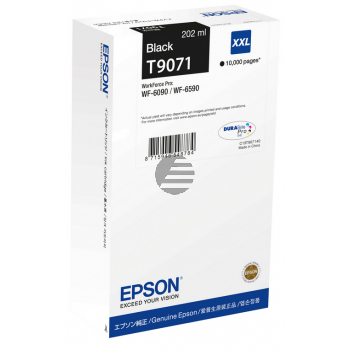 Epson Tintenpatrone schwarz HC (C13T907140, T9071)