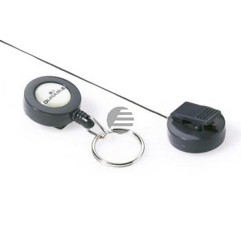 DURABLE Ausweiskarten-Halter 822258 10 Stück mit Schlüsselring