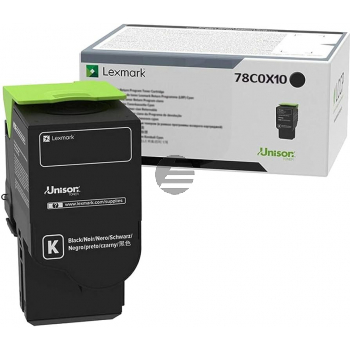 Lexmark Toner-Kit schwarz HC plus (78C0X10)