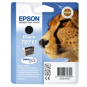 Epson Tintenpatrone schwarz (C13T07114011, T0711)