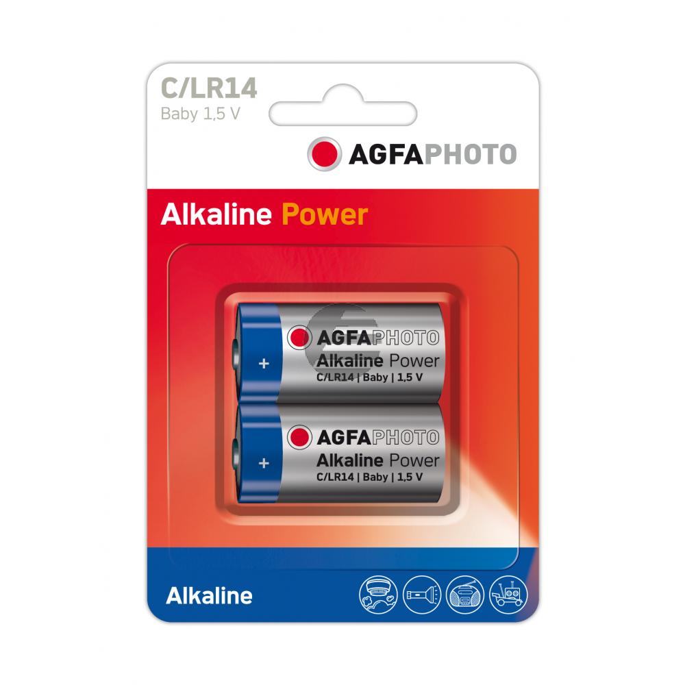 110-802626 AP BABY C BATTERIEN (2) LR14 High Quality Alkaline