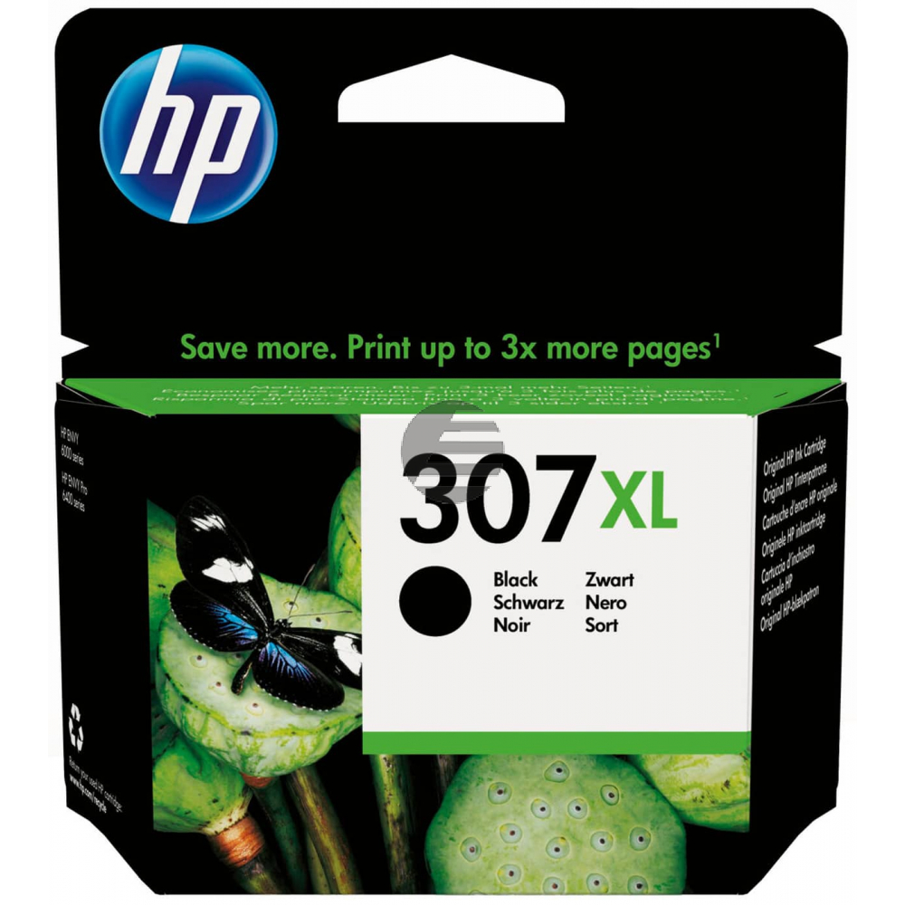 HP Tintendruckkopf schwarz HC (3YM64AE#301, 307XL)