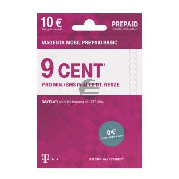 Magenta Mobil Prepaid Data Card 10 Euro Startguthaben