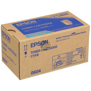 Epson Toner-Kit cyan (C13S050604, 0604)
