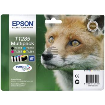 Epson Tintenpatrone gelb, magenta, schwarz, cyan (C13T12854012, T1285)